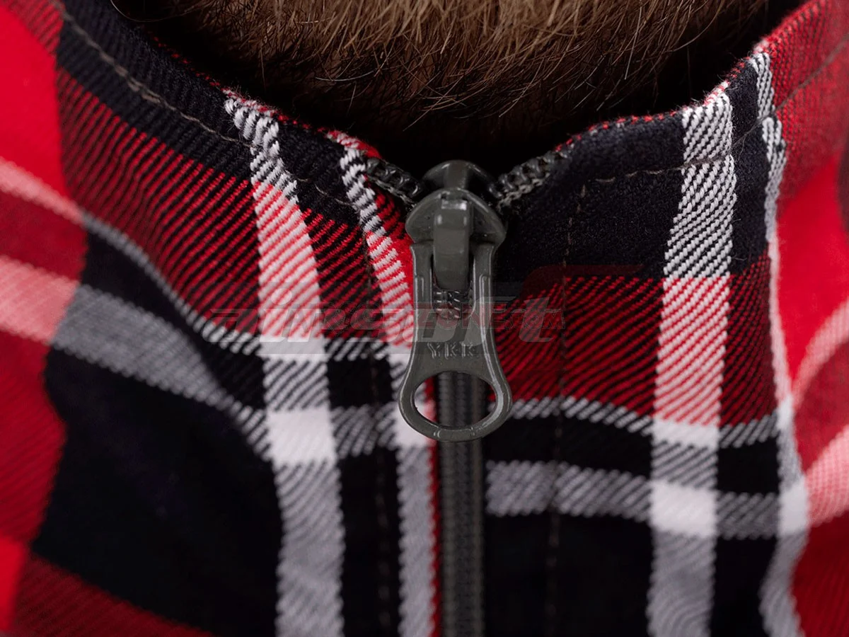 Invader Gear Flannel Combat Shirt Red S 5