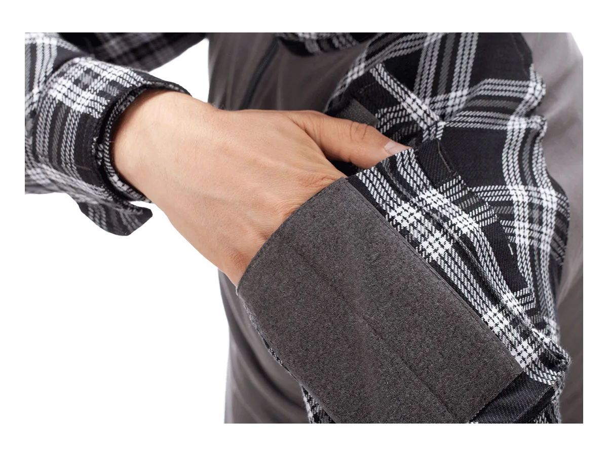 Invader Gear Combat Flannel Shirt Black M 3