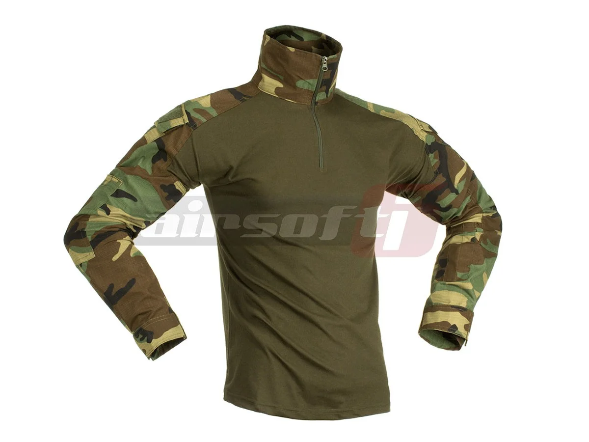  Invader Gear Combat Shirt Woodland M 4