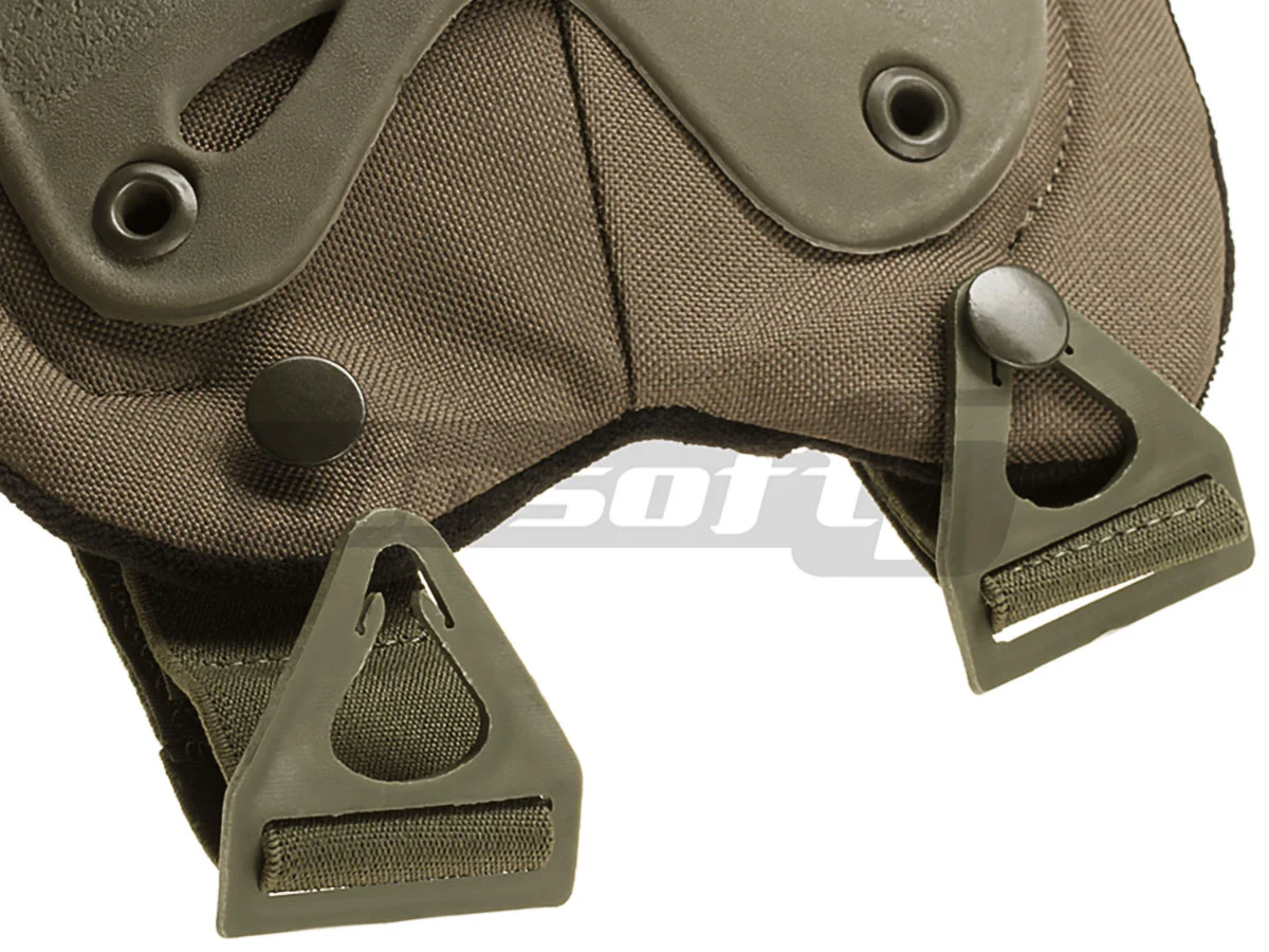 Invader Gear XPD Knee Pads Ranger Green 5