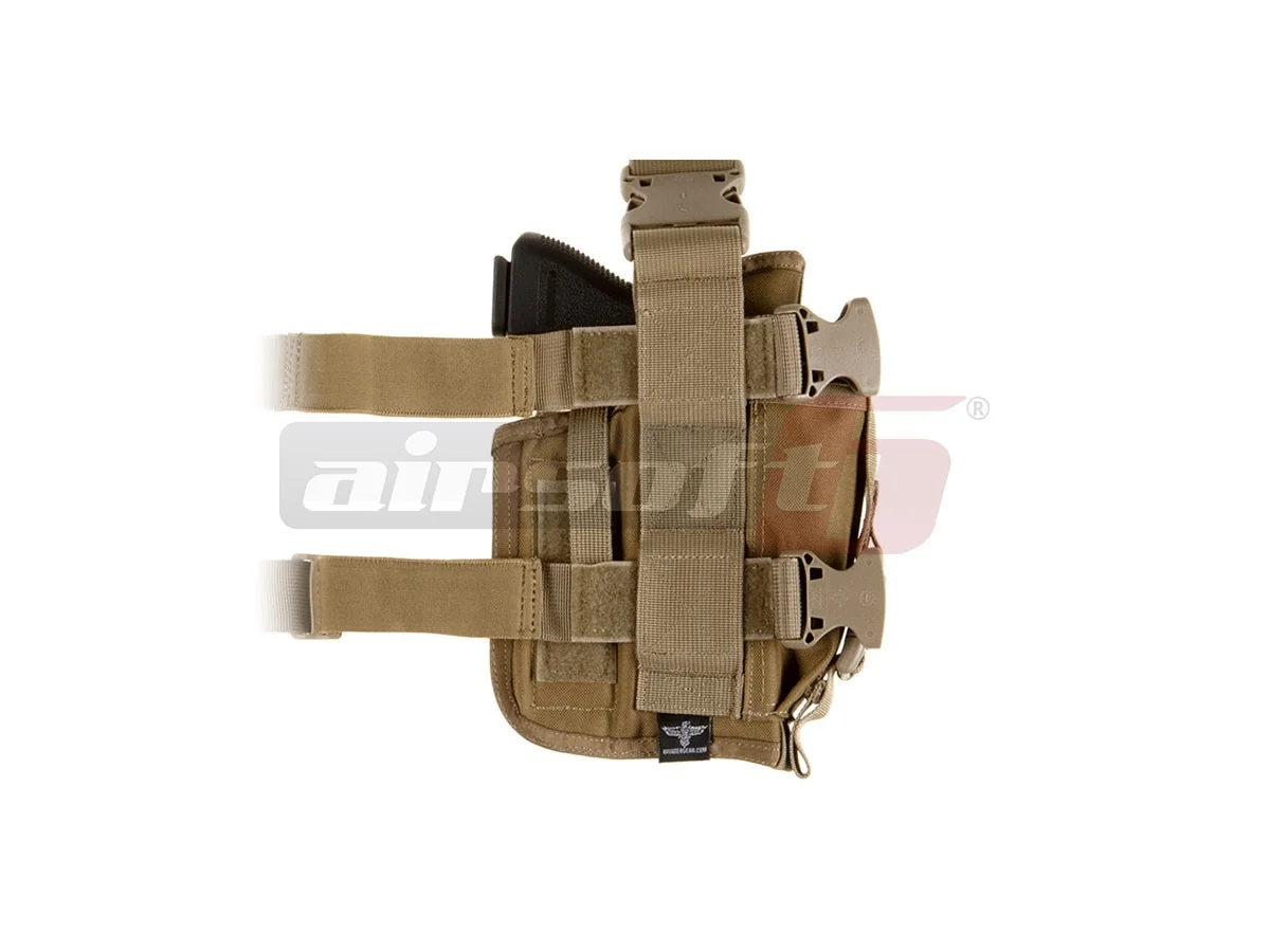Invader Gear Left Leg Holster SOF Coyote 3