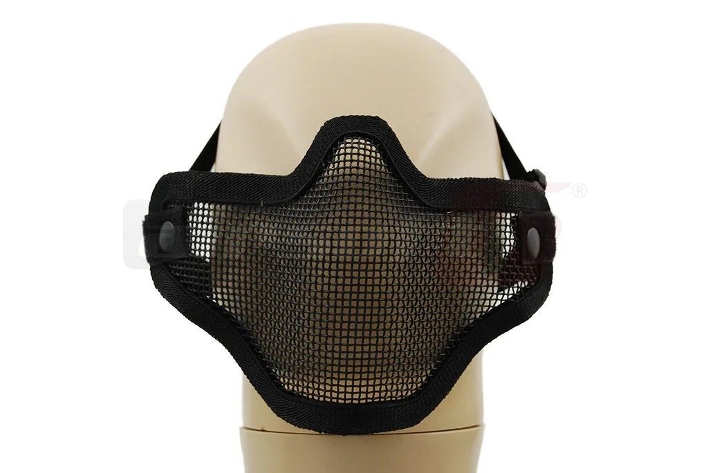 Invader gear metal mask Black