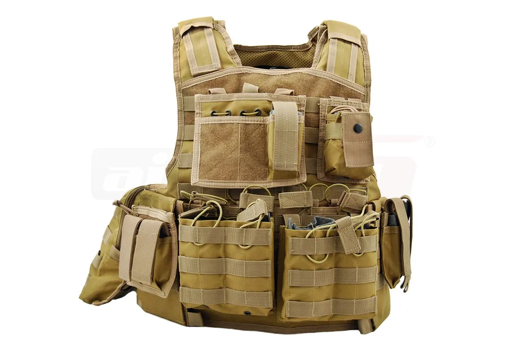 Invader Gear Tactical Vest Mod Carrier Combo Coyote 6