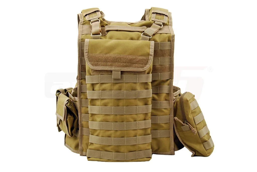 Invader Gear Tactical Vest Mod Carrier Combo Coyote 2