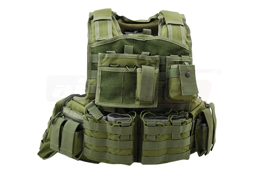 Invader Gear Tactical Vest Mod Carrier Combo Olive 6