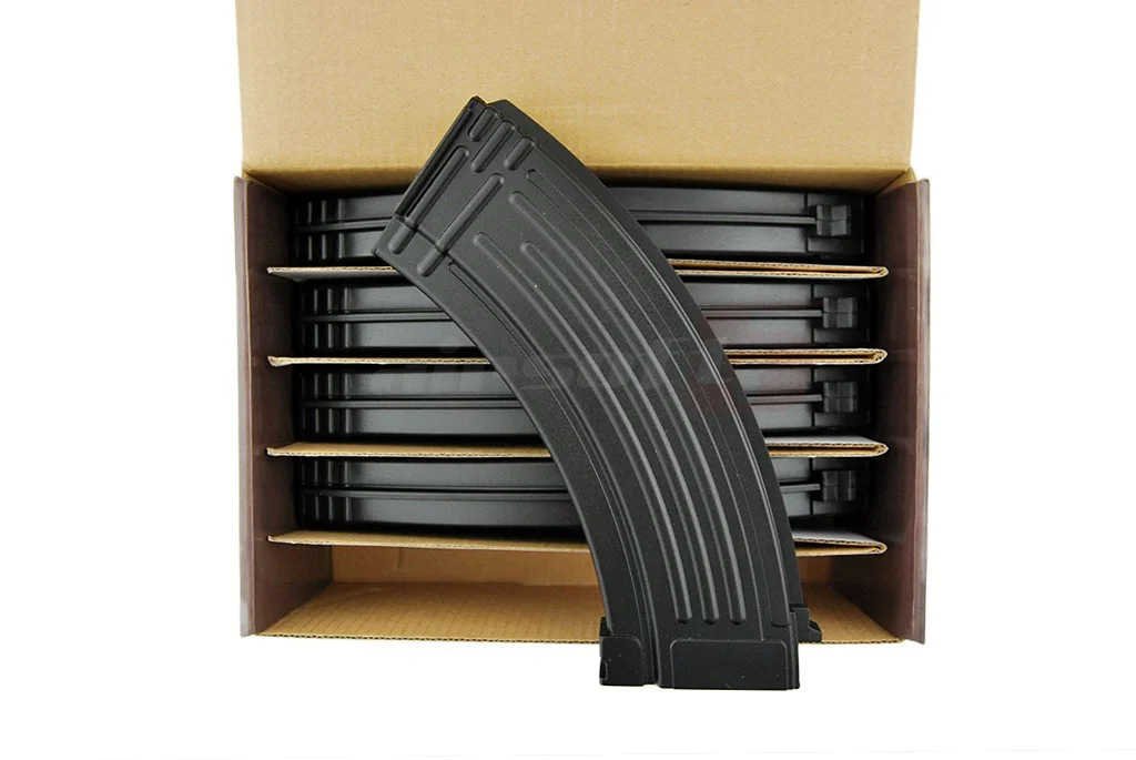 King Arms Set of 5 Mid Cap Magazines for AK AEG 3