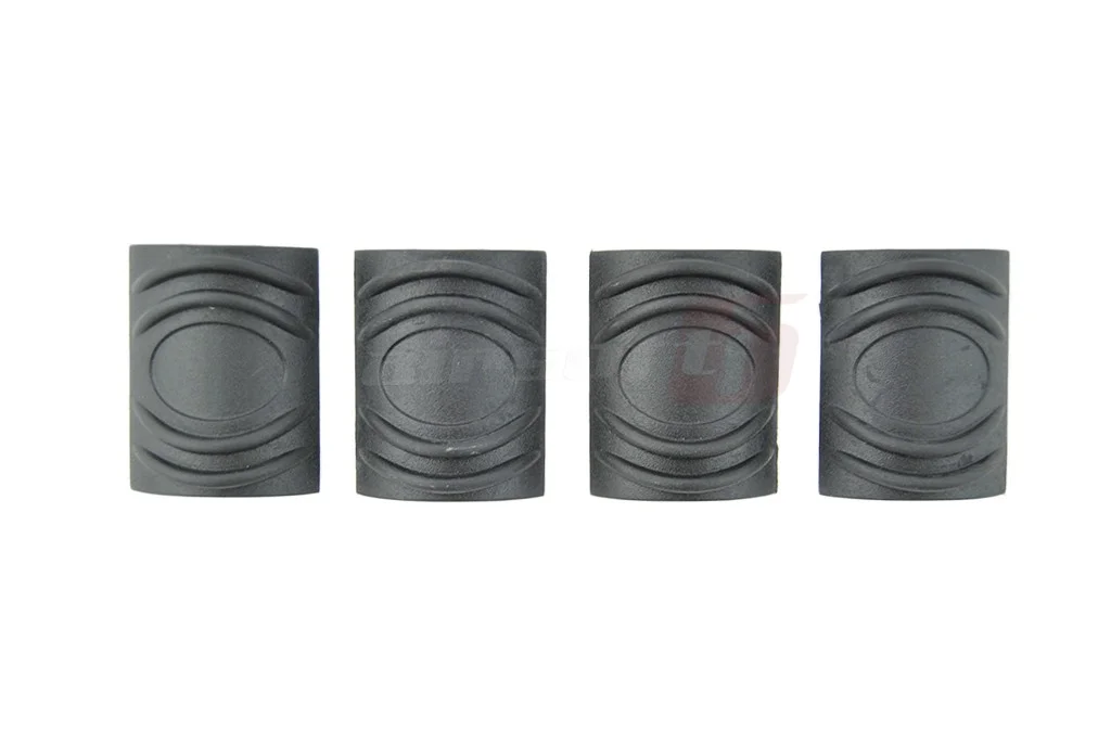 King Arms Short Rail Covers Black 4
