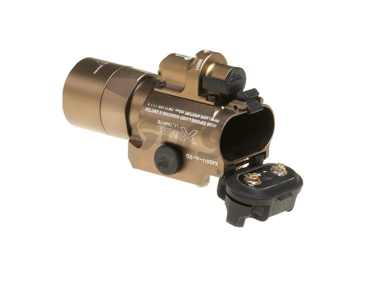 Night Evolution X400U Dark Earth Flashlight + Laser 2