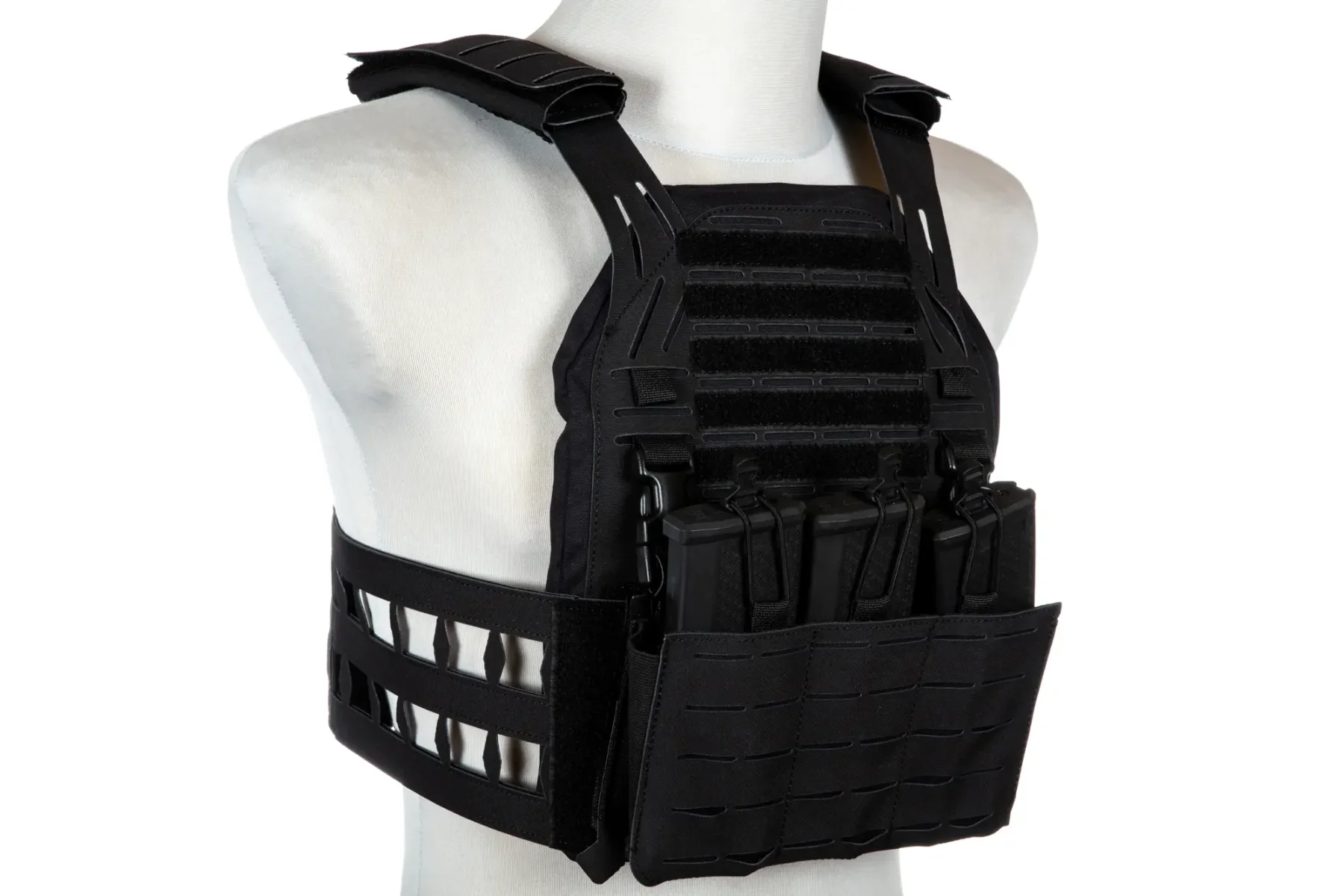 Primal Gear Laser-Cut Stegadon Black Plate Carrier 4