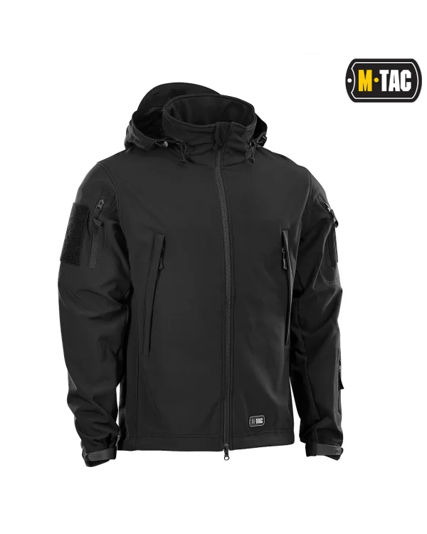 M-Tac Black Soft Shell Jacket XS 2