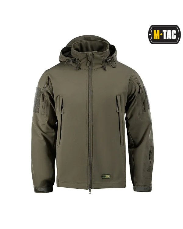 M-Tac Soft Shell Jacket Olive S 3
