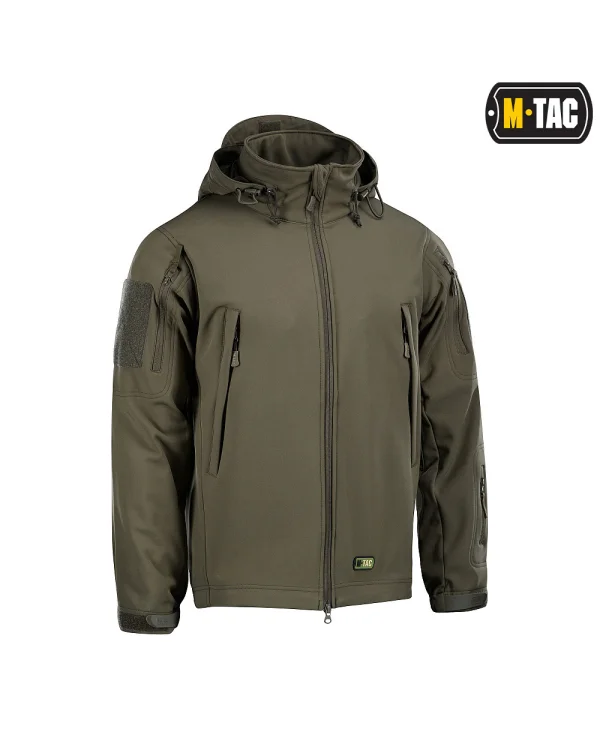 M-Tac Olive Soft Shell Jacket XS 2