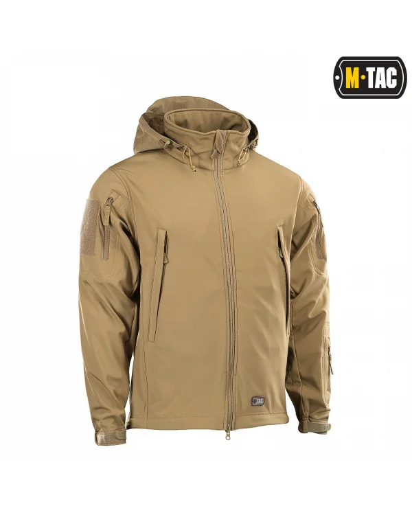 M-Tac Soft Shell Jacket Tan XS 2