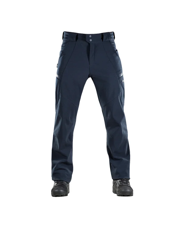M-Tac Soft Shell Winter Navy Blue L Pants 4