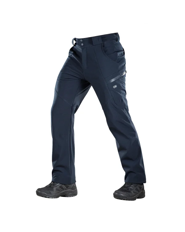 M-Tac Soft Shell Winter Navy Blue L Pants 7