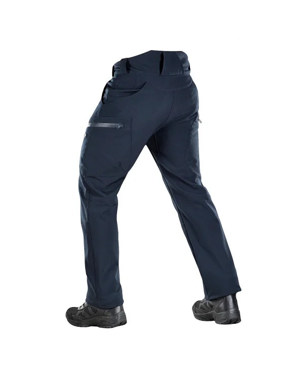 M-Tac Soft Shell Winter Navy Blue Pants S 5