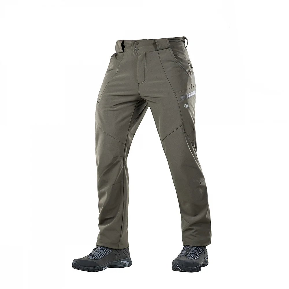 M-Tac Soft Shell Winter Olive L Pants 6