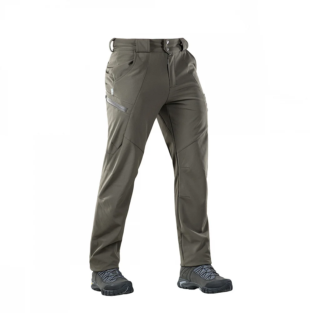 M-Tac Soft Shell Winter Olive M Pants 3