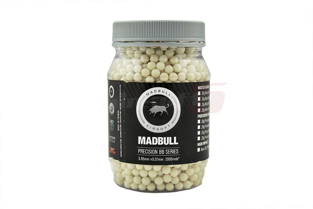 Madbull Phosphorescent BBs 0.25g 2000 pcs 2