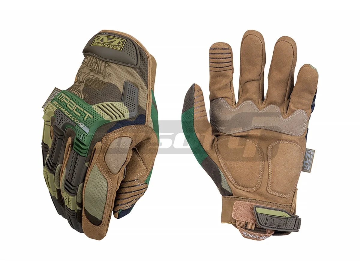 Mechanix Wear M-Pact Tactical Gloves Woodland (XL)