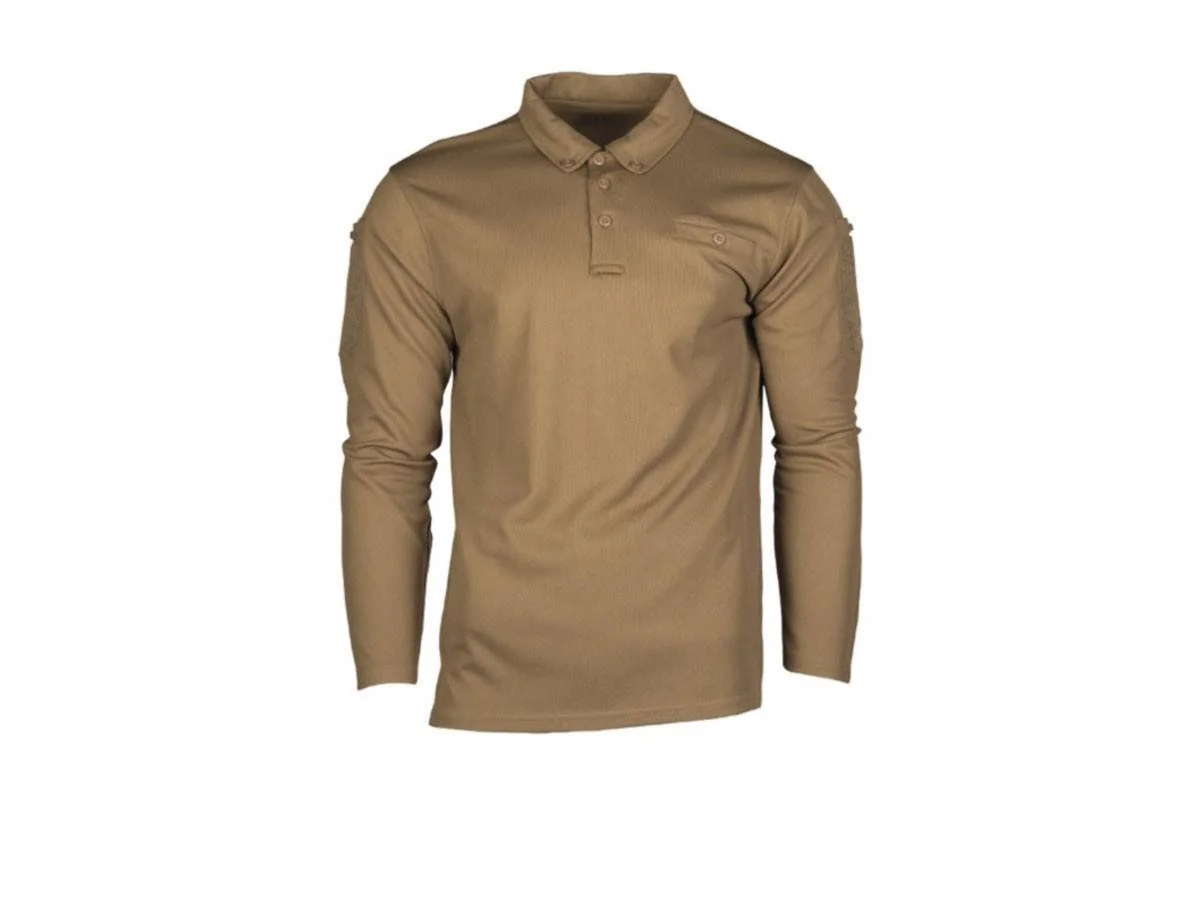 Mil-Tec quickdry polo shirt Coyote XXL 2