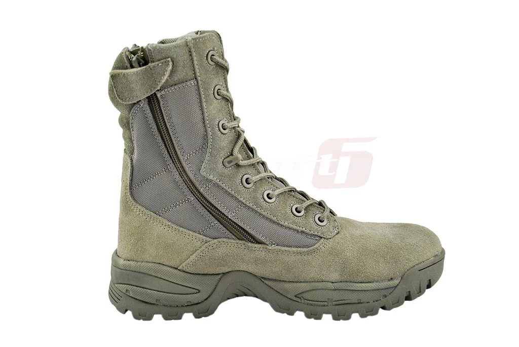 Mil-Tec Double Zipper Boots Foliage Size 45 3