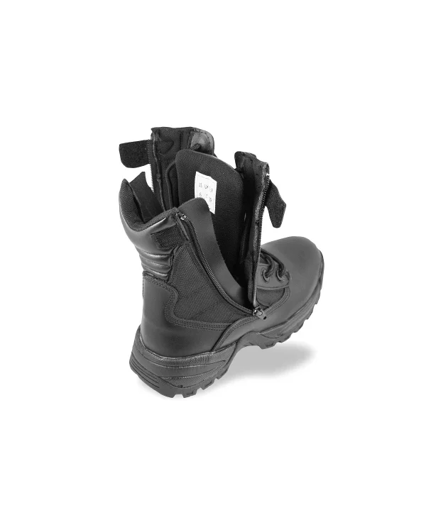 Mil-Tec Double Zipper Boots Black Size 39 4