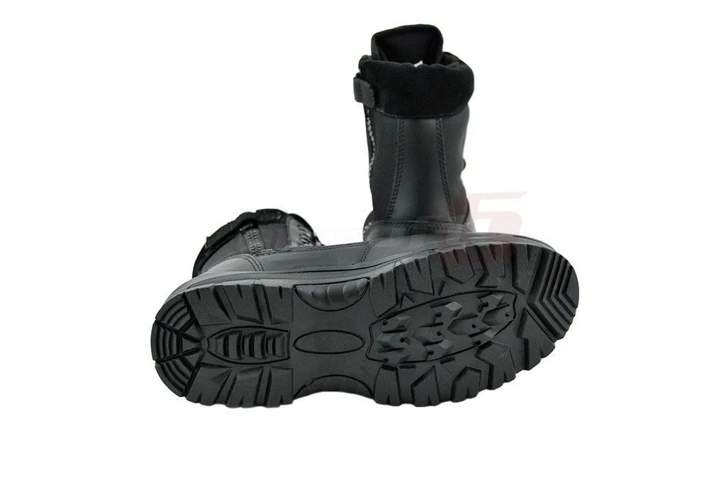 Mil-Tec Black Zip Boots Size 44 5