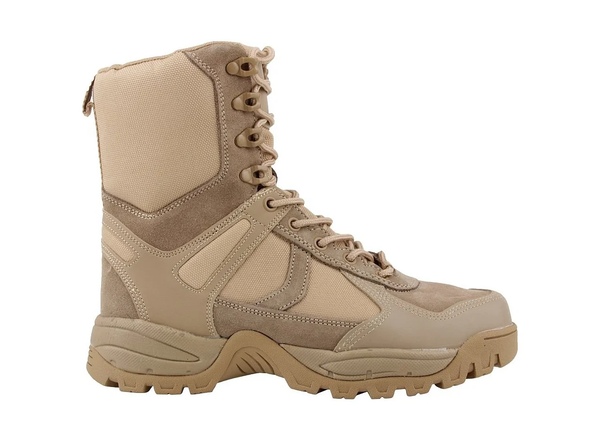Mil-Tec Patrol Boots with Zipper Coyote Size 39 2