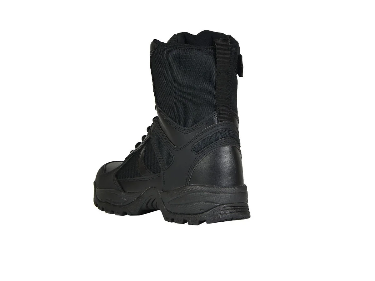 Mil-Tec Patrol Boots with Zipper Black Size 39 3