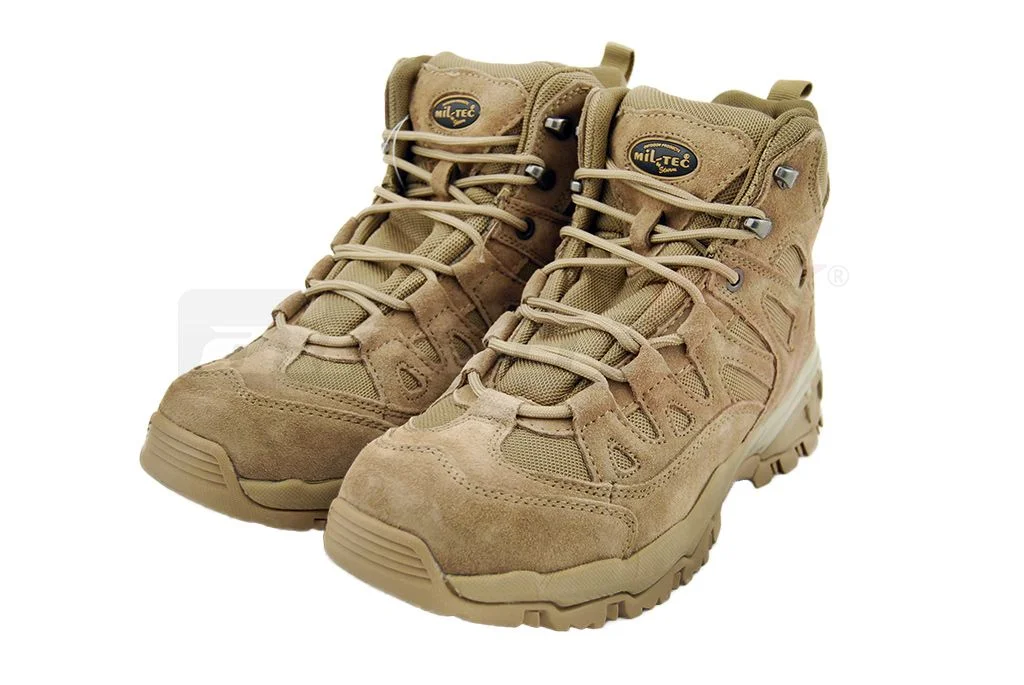 Mil-Tec Squad Boots 5 Inch Coyote Size 39 6