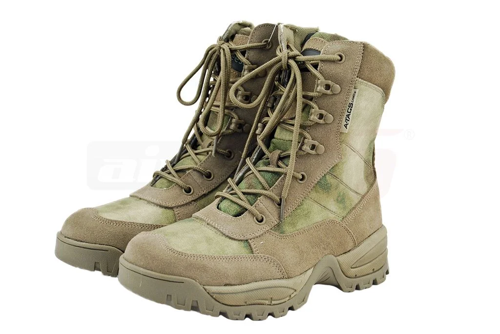 Mil-Tec Tactical Boots with Zipper ATACS-FG Size 41 6