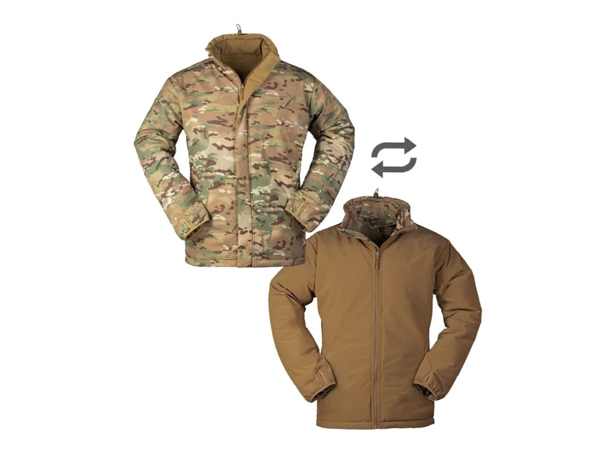 Mil-Tec Reversible Cold Weather Jacket Multicam/Coyote S 2
