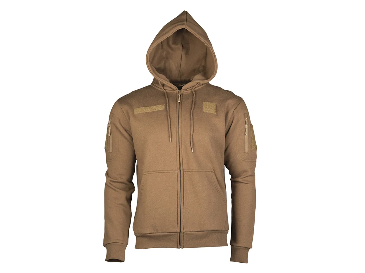 Mil-Tec Coyote M Zip Hoodie 2
