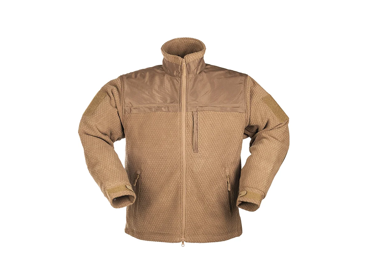 Mil-Tec Elite Fleece Jacket Hextac Coyote L 2