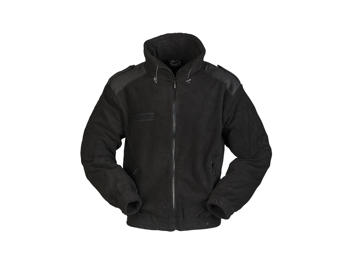 Mil-Tec Fleece Jacket Black S 2