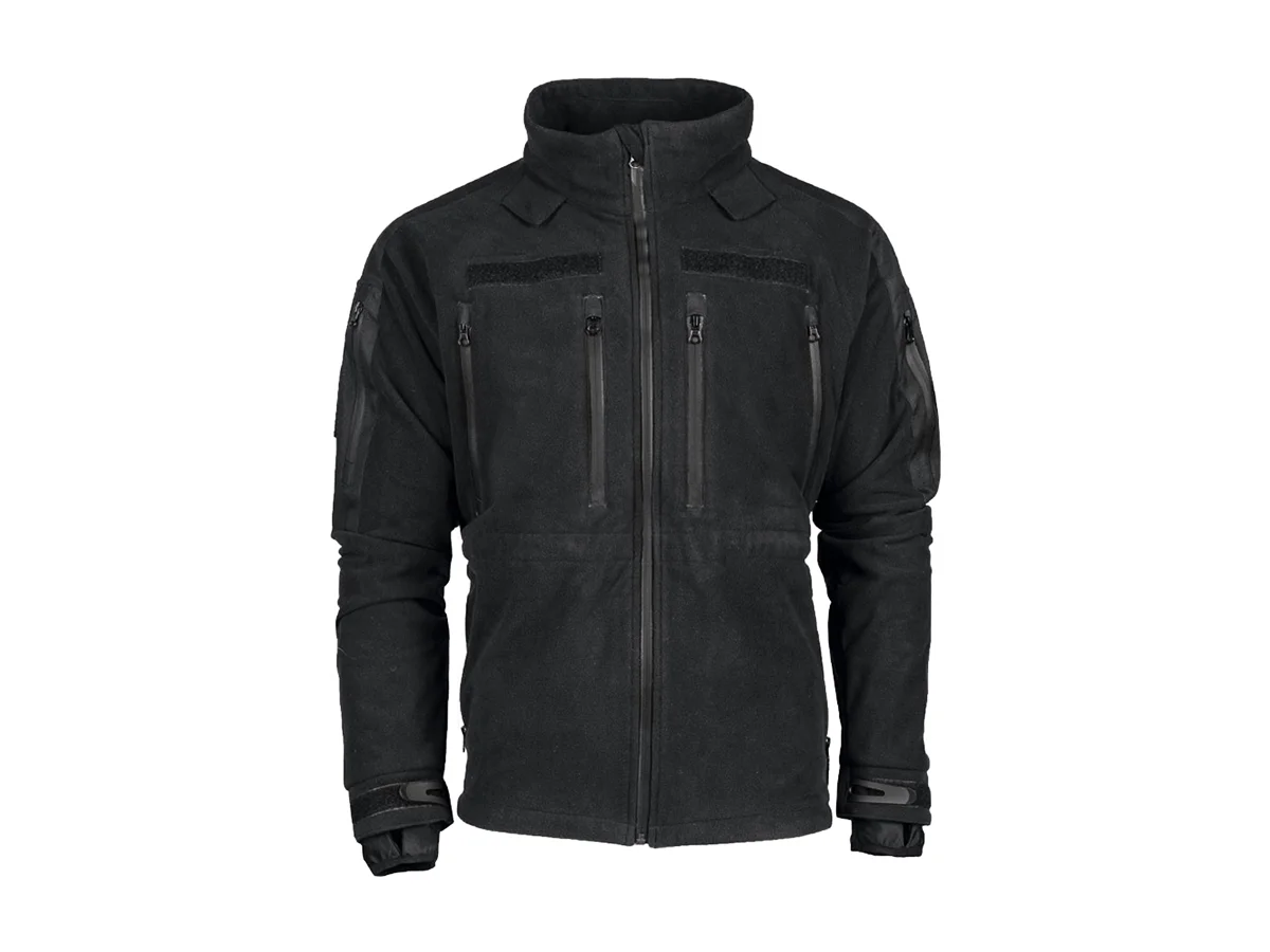 Mil-Tec Fleece Plus Jacket Black L 2