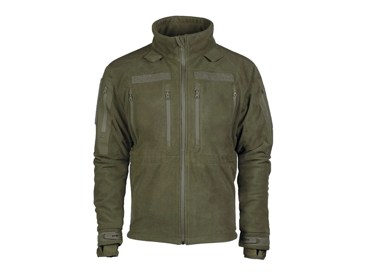 Mil-Tec Fleece Plus Jacket Olive M 2