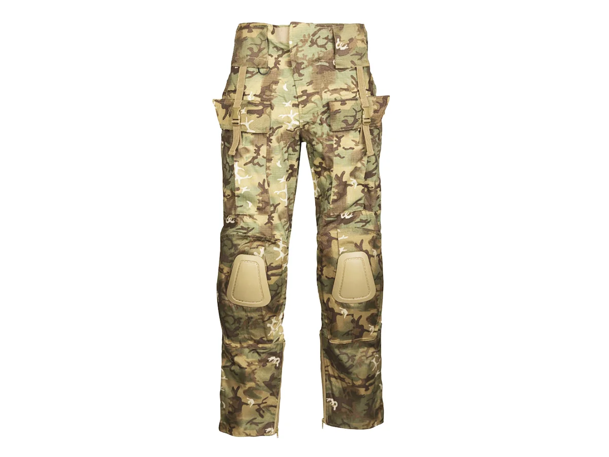 Mil-Tec Tactical Pants Warrior Arid-Woodland M 2