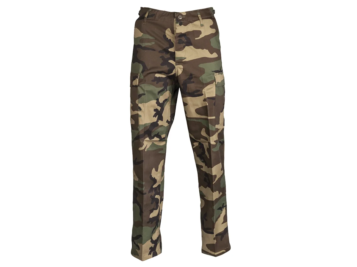 Mil-Tec US Ranger BDU Woodland Pants M 2