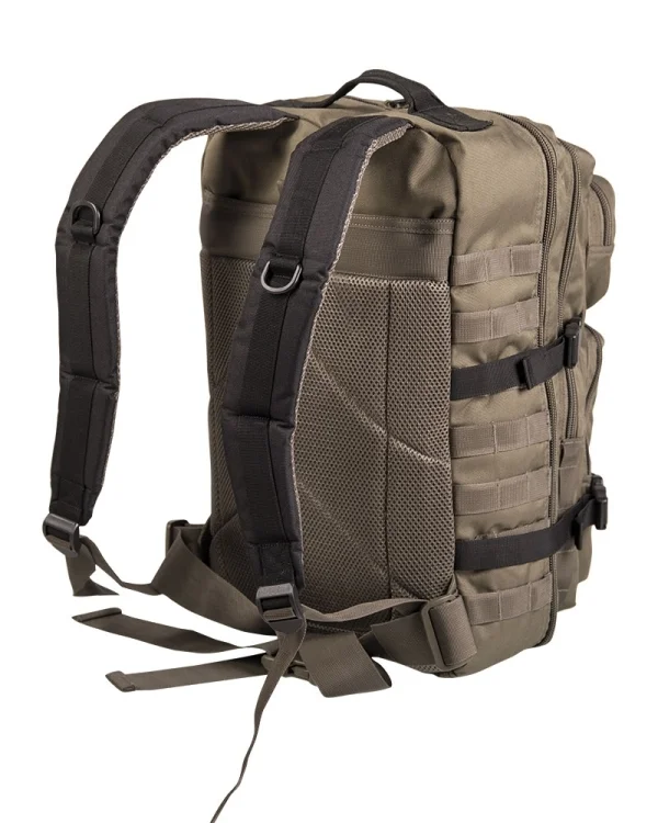 Mil-Tec US Assault Laser Cut Backpack 36L Olive/Black 2