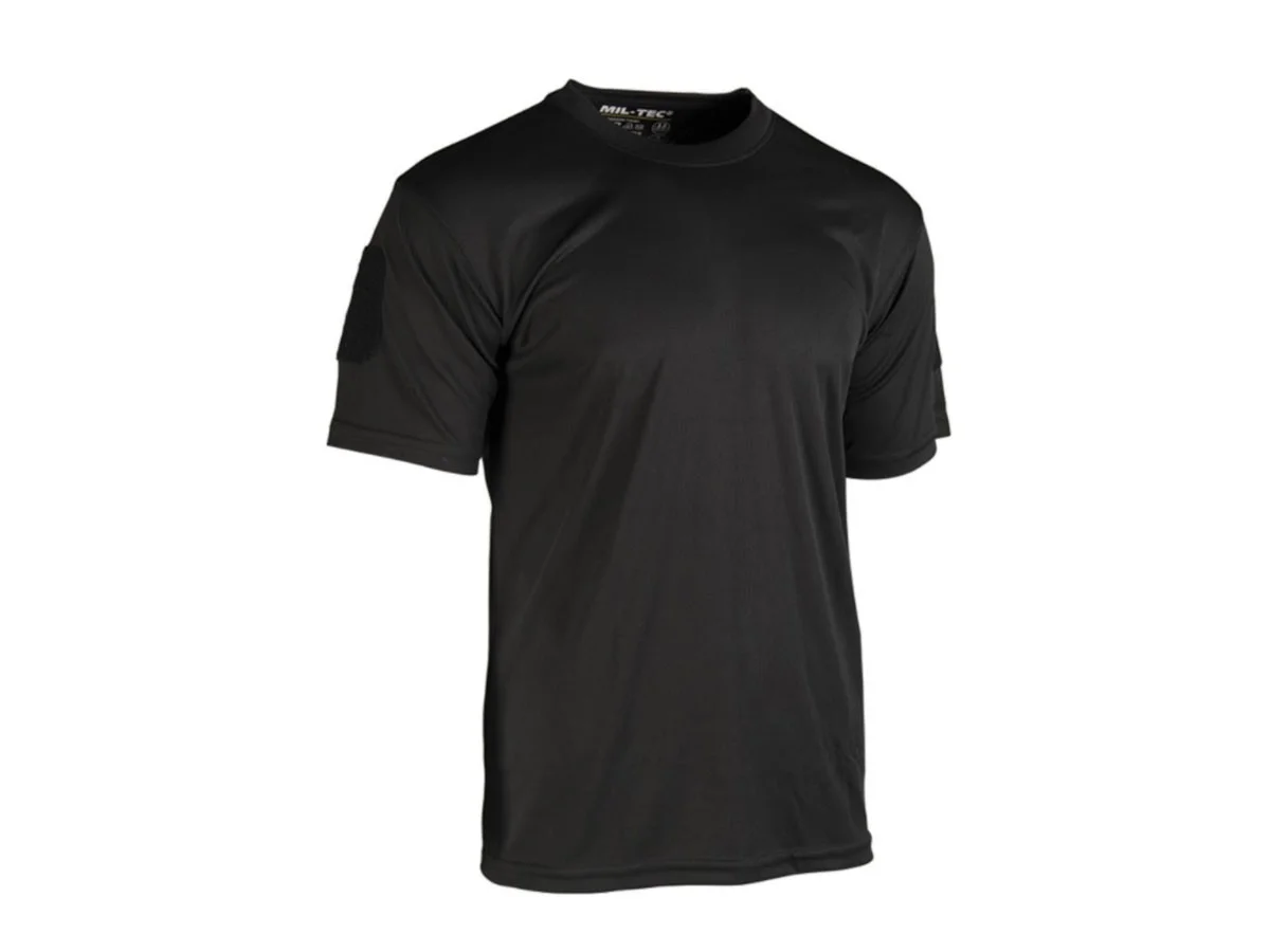 Mil-Tec Quick Dry Black T-shirt XL 2