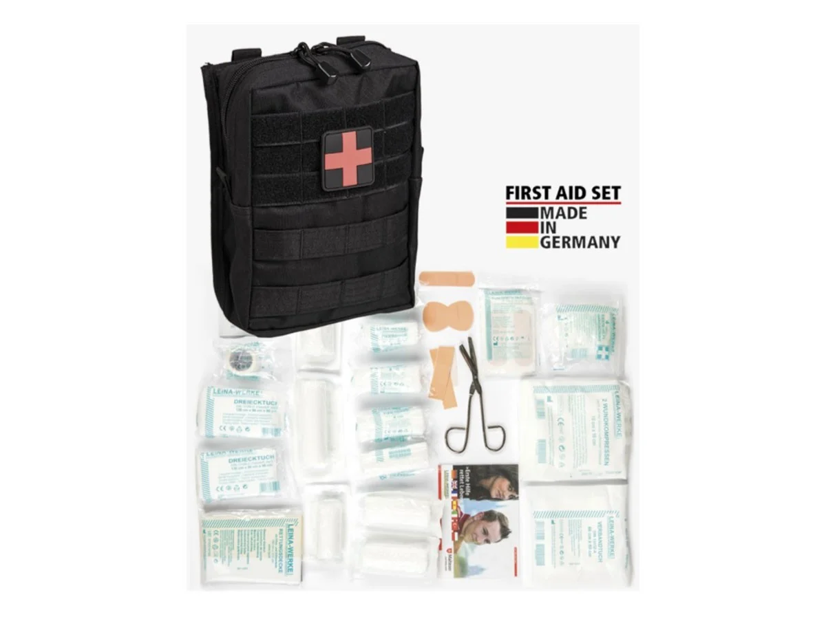 Mil-Tec Large First Aid Kit Black 2