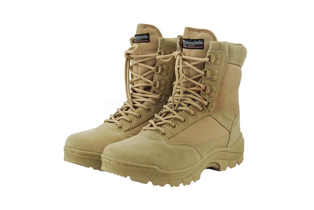 Mil-Tec Coyote Zip Boots Size 43 5