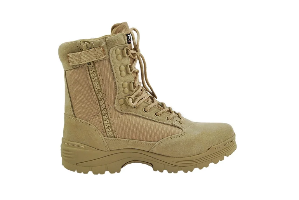 Mil-Tec Coyote Zip Boots Size 43 4