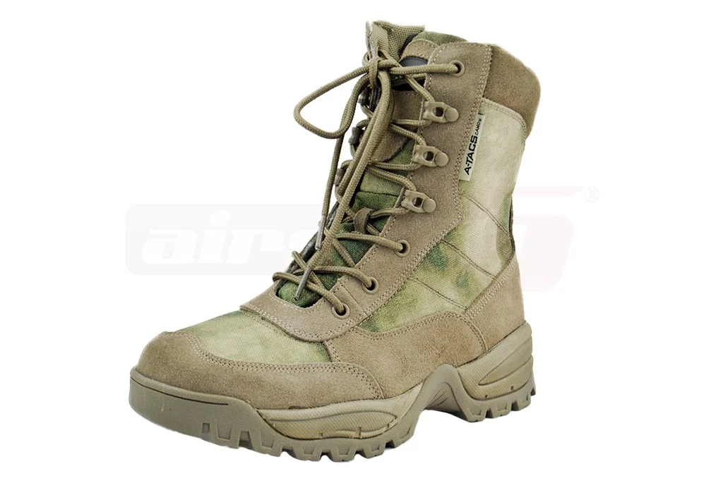 Mil-Tec Tactical Boots with Zipper ATACS-FG Size 42 5