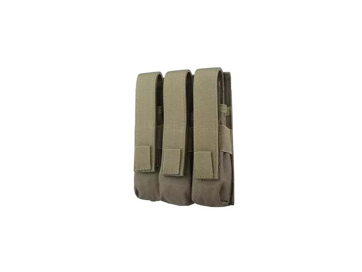 GFC Triple Pocket M5 Olive Charger Holder 4