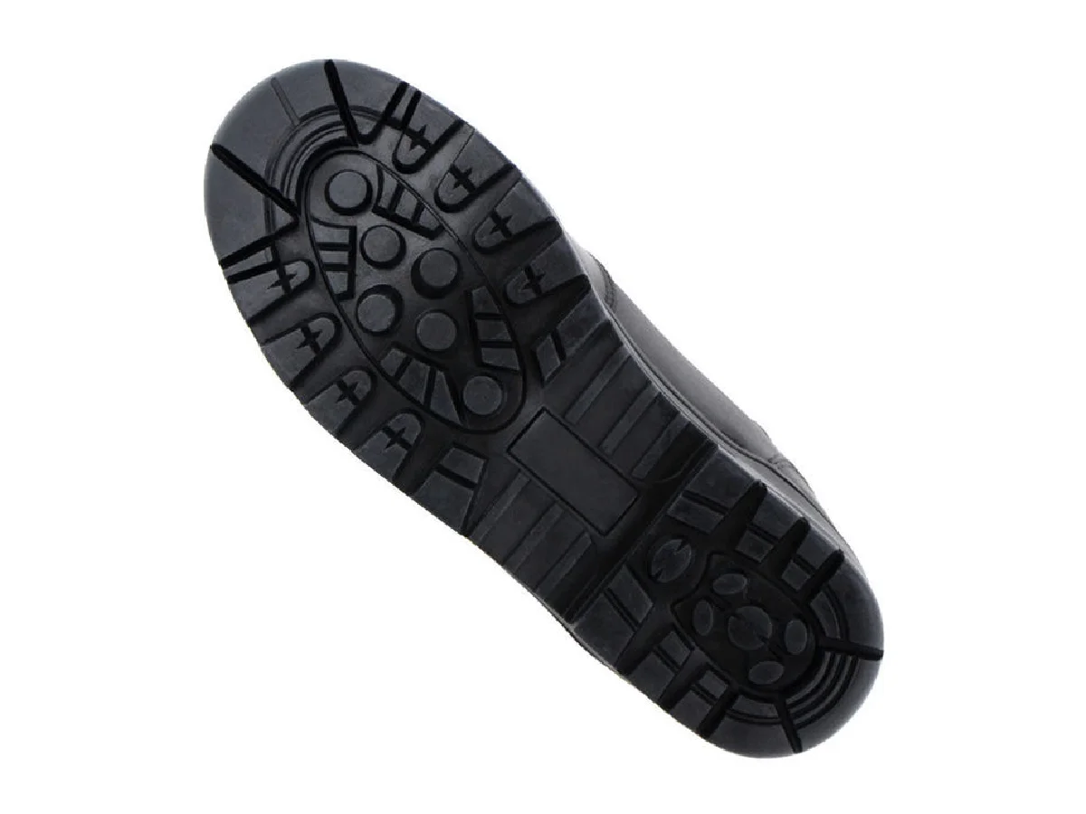 Mil-Tec leather and cordura boots with zipper, Black No. 40 6