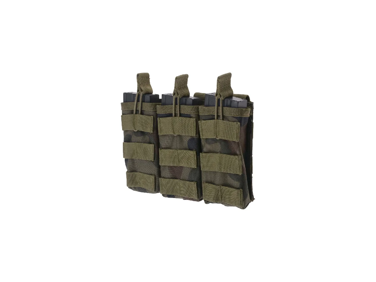 GFC Triple Pocket Woodland Panther Charger Holder 3