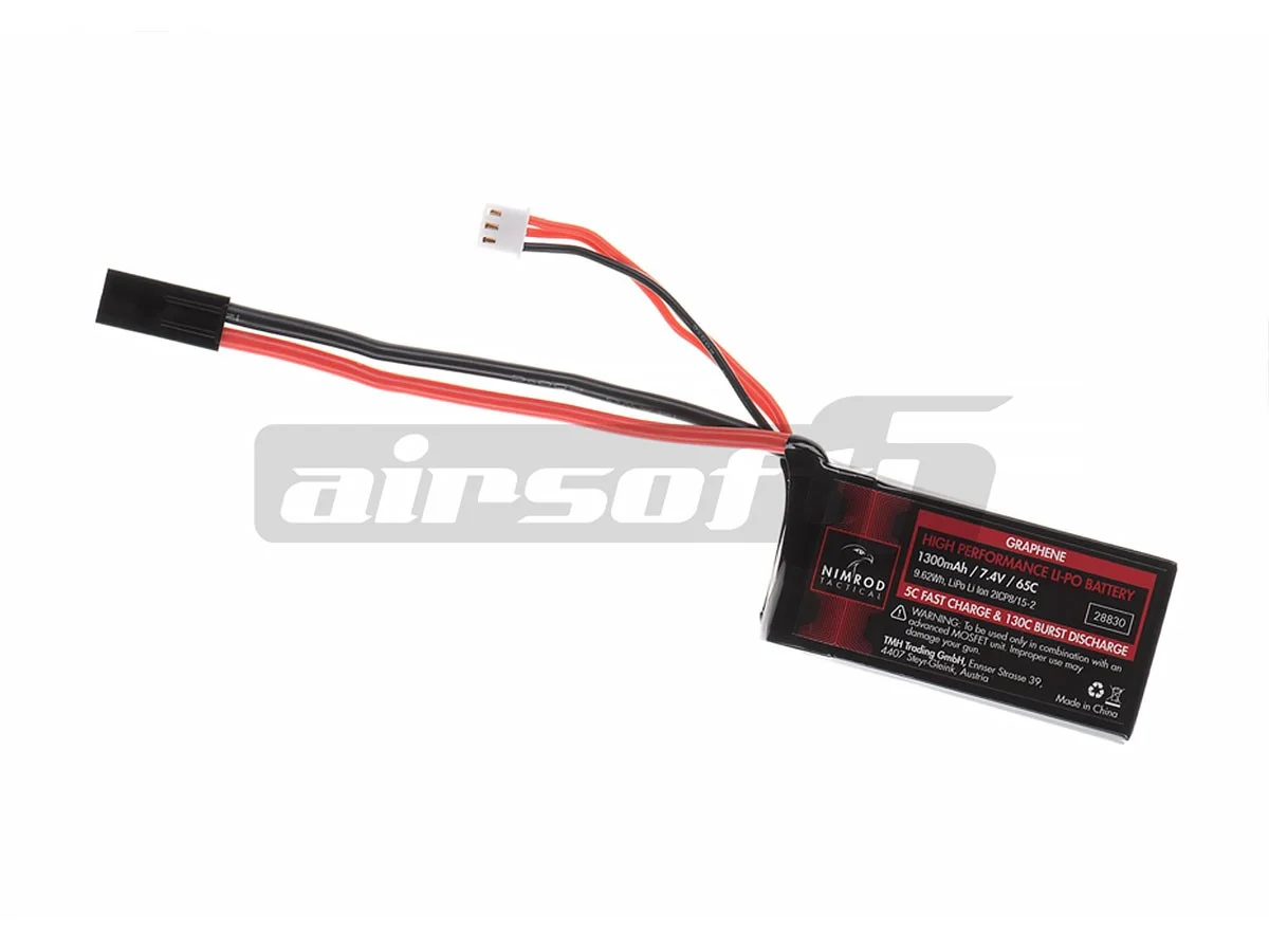 Nimrod LiPo 7.4V 1300mAh Compact Battery 4